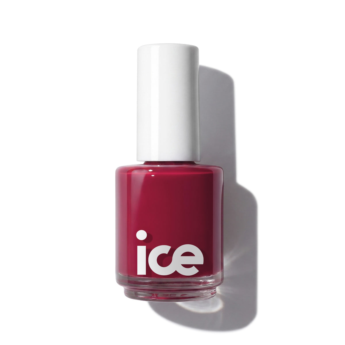 ICE Fuchsia 422 - Scarlet Whisper 15ml nail polish bottle
