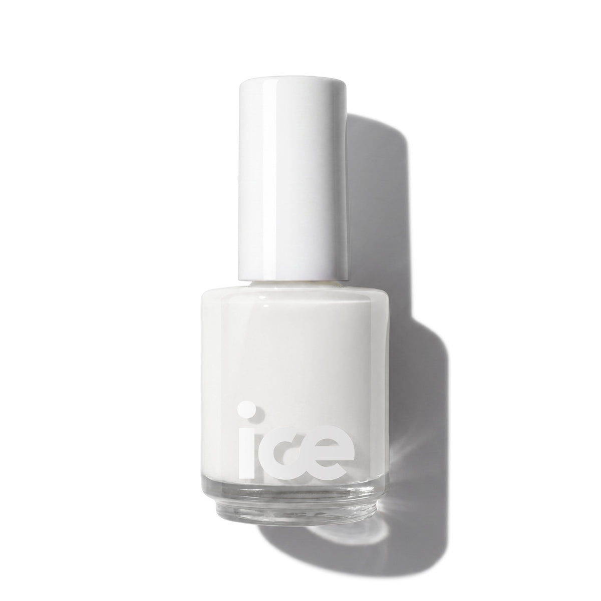 ICE White 02 - Blanc Intense 15ml nail polish bottle