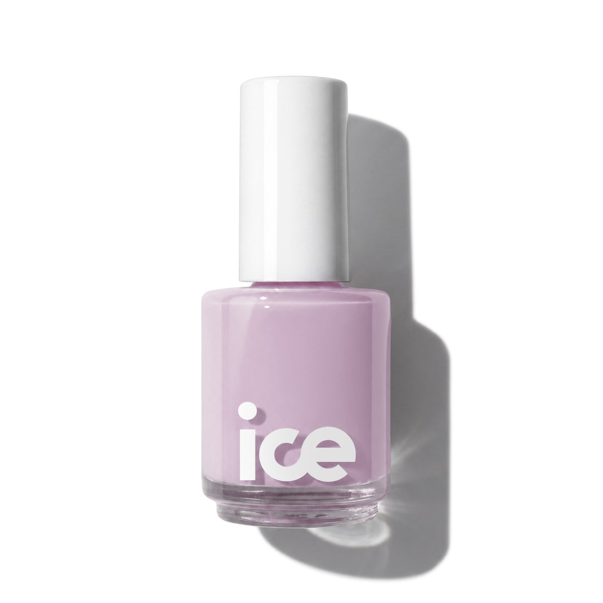 ICE Purple 158 - Fluffy Violet 15ml nail polish bottle