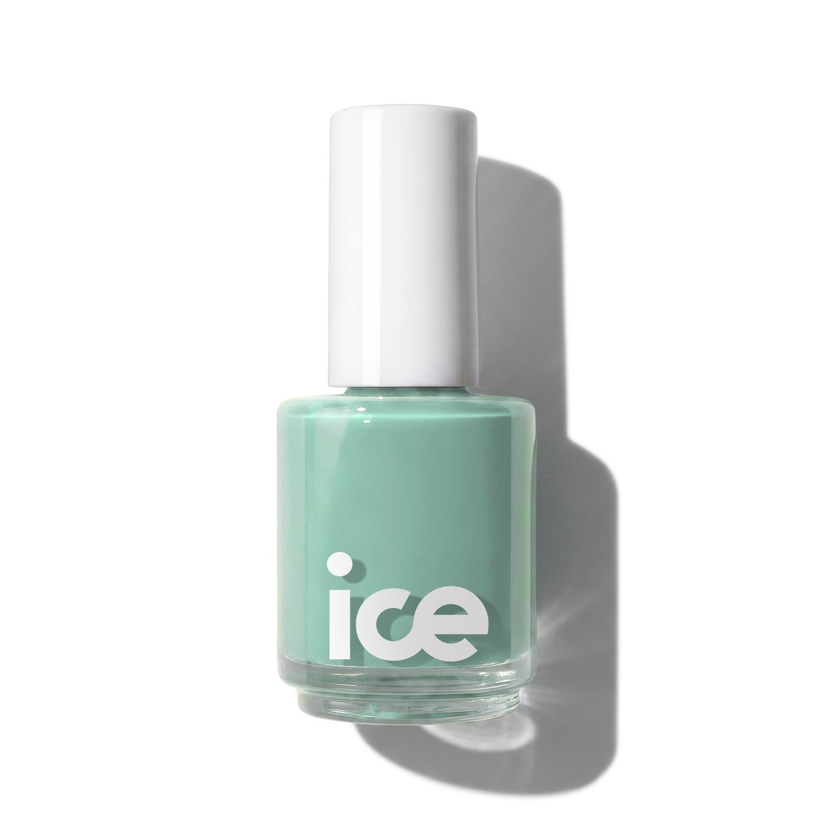ICE Green 216 - Island Breeze 15ml nail polish bottle